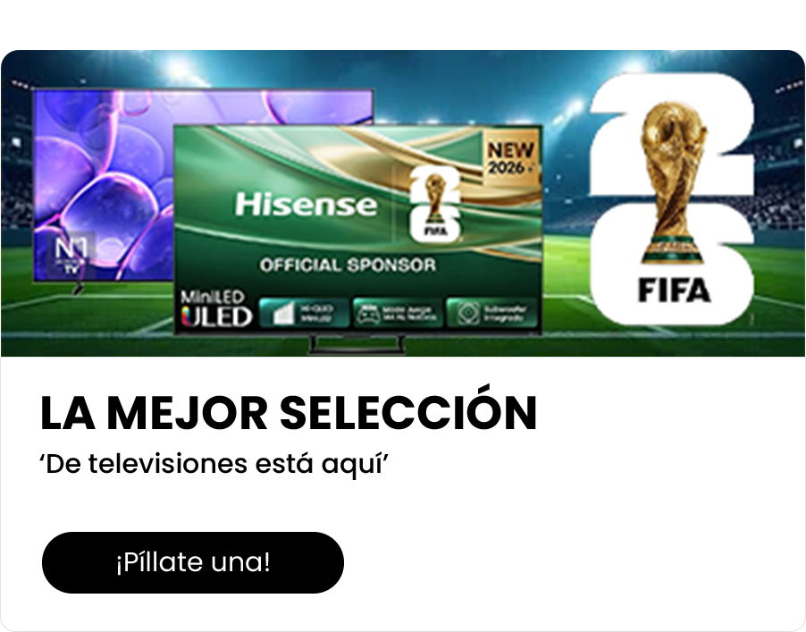 Televisores para ver el mundial de futbol